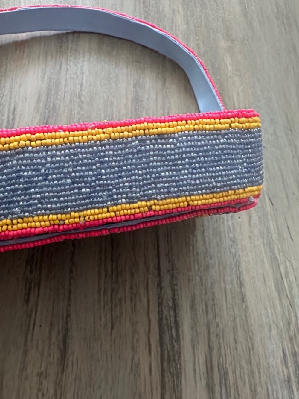 Made In India Beaded Fruit Patch Shoulder Bag - Picture 9 of 11